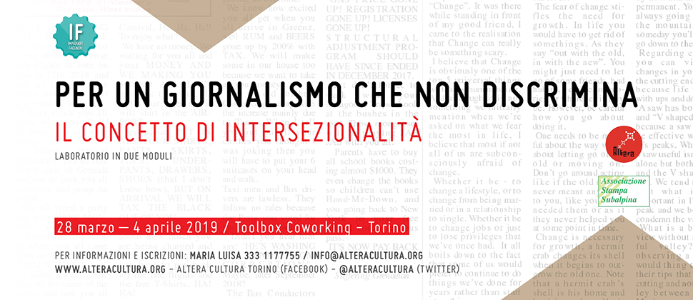 IF – PER UN GIORNALISMO CHE NON DISCRIMINA