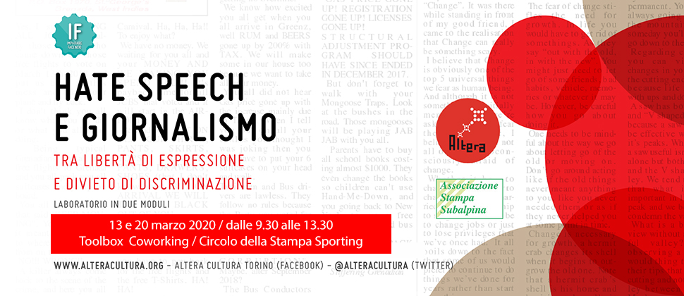 IF – HATE SPEECH E GIORNALISMO 2020 IF – HATE SPEECH E GIORNALISMO 2020